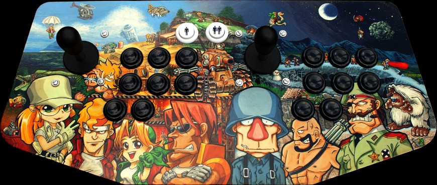 Metal Slug Themed Arcade Controller