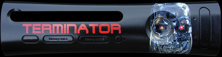 Terminator XBOX 360 Faceplate