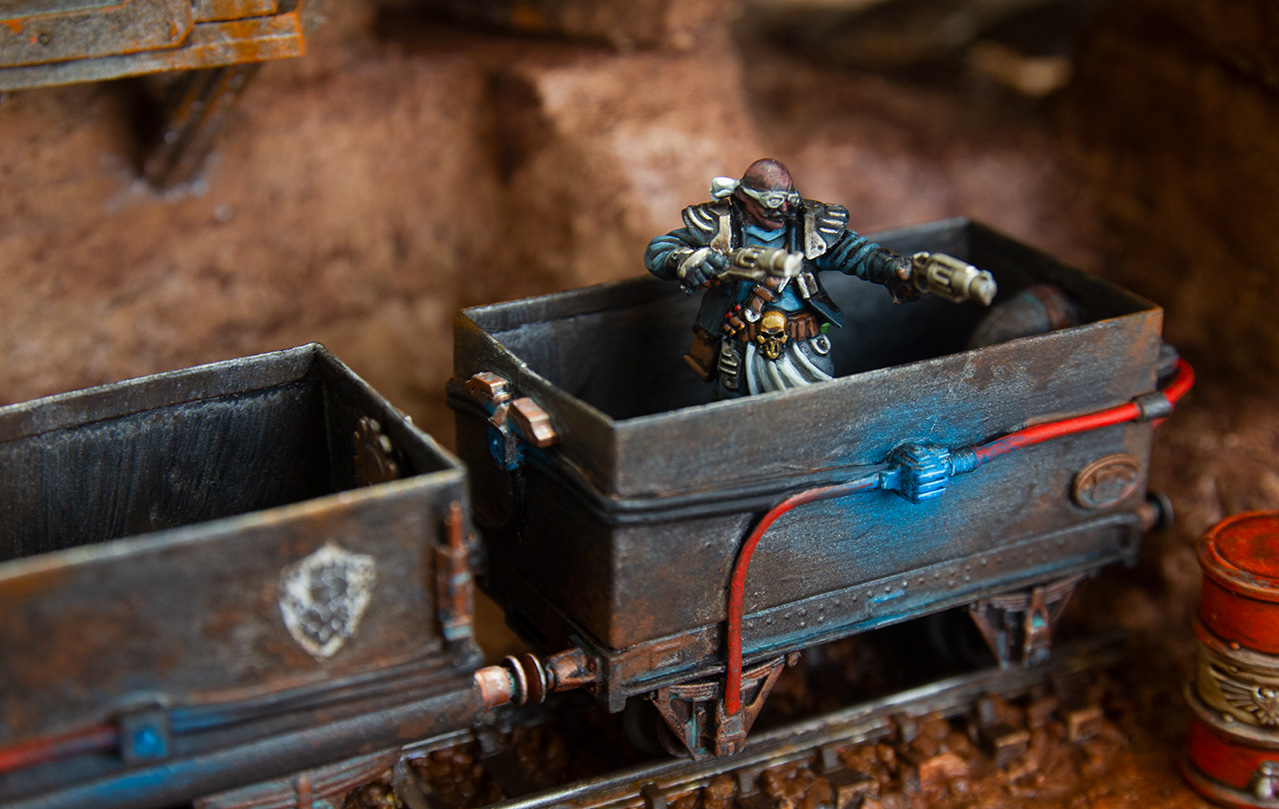 Necromunda: Mining Carts